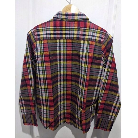 New The Great | Cottage Shirt In Bluegrass Plaid - Picture 6 of 10